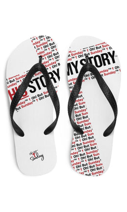 His Story † My Story™ Cross Flops